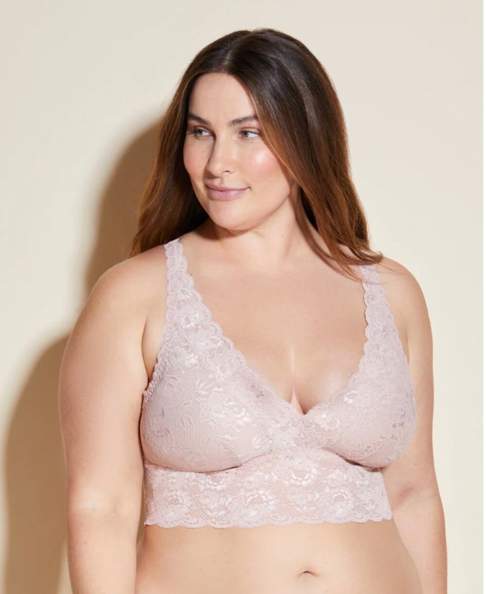 Cosabella NSN Extend Plungie Bra Never1387P Mandorla 1X NWT